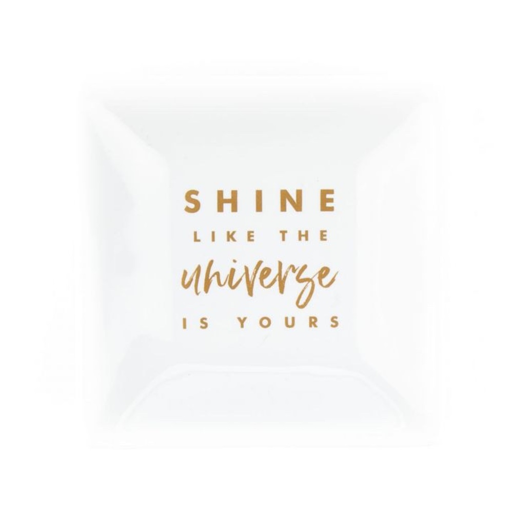 Shine Like The Universe Trinket Tray